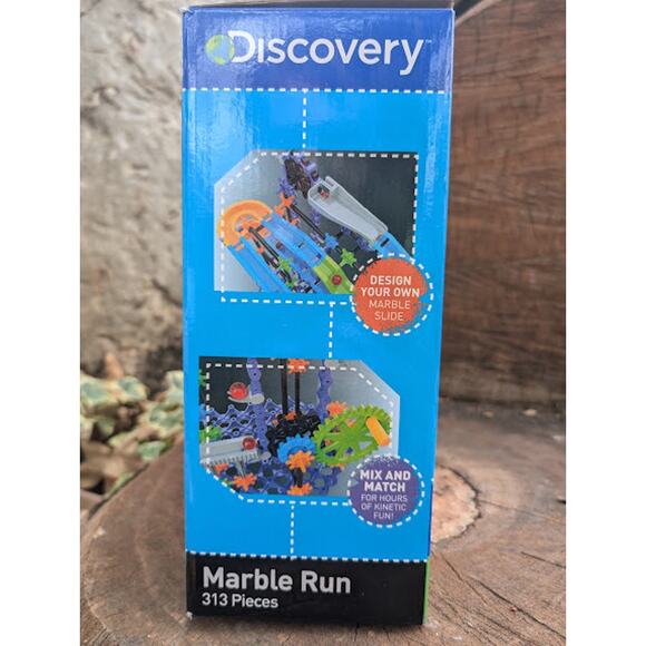 DISCOVERY Marble Run 313 Pieces STEM Kinetic Fun - Picture 5 of 12